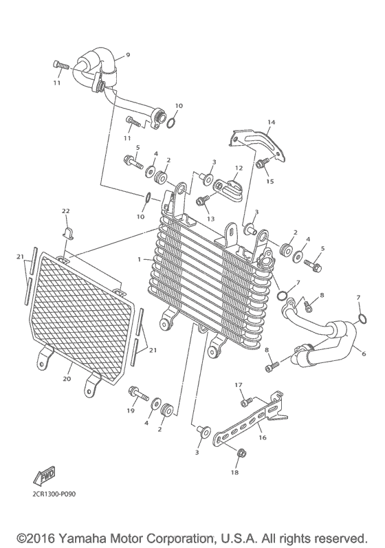 Oil cooler