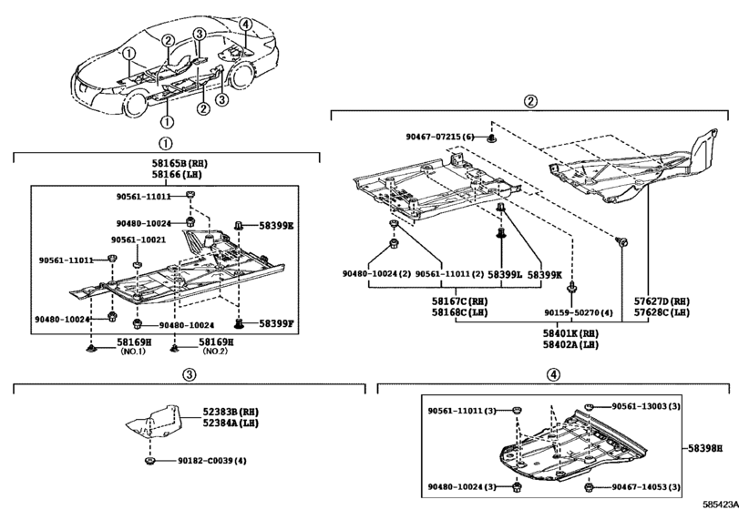 Floor Pan & Lower Back Panel