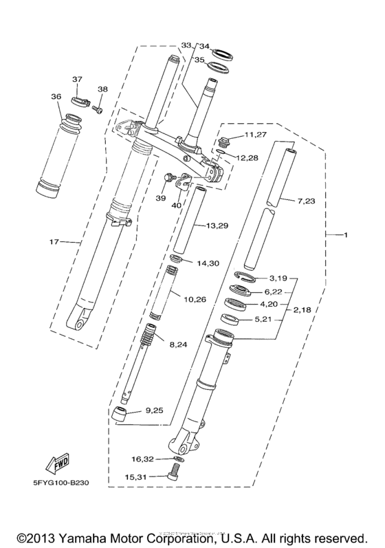 Front fork
