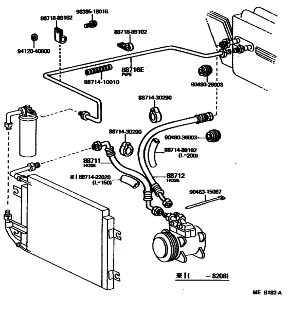Heating & Air Conditioning - Cooler Piping