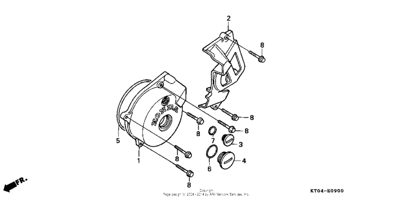 Left Crankcase Cover