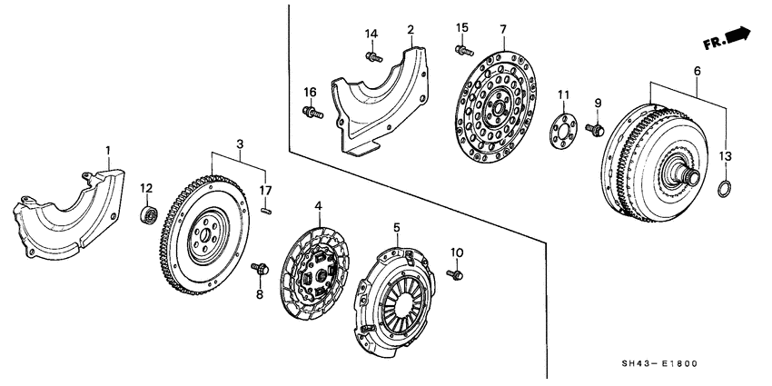 Clutch/torque converter