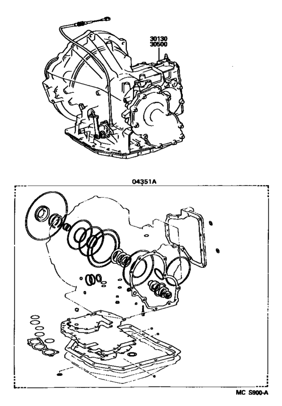 Transaxle Or Transmission Assy & Gasket Kit (Atm)