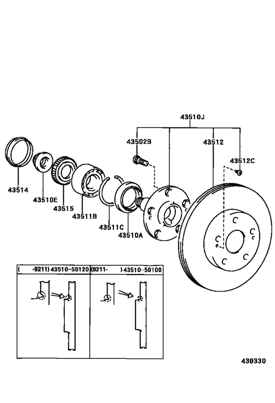 Front Axle Hub
