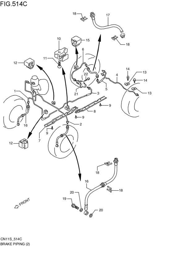 brakes piping