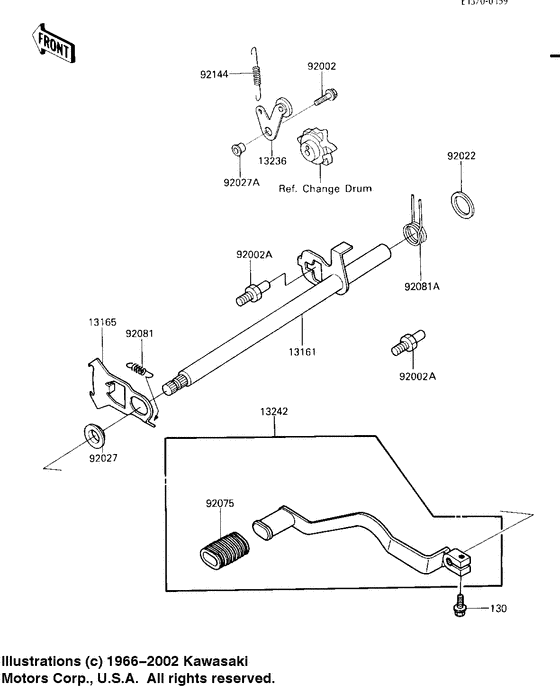 Gear change mechanism