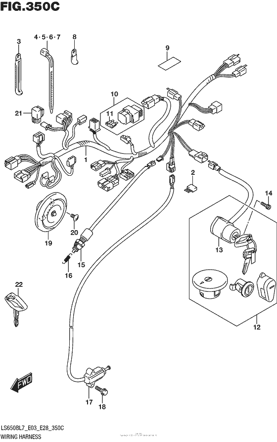 Wiring Harness (Ls650Bl7 E33)