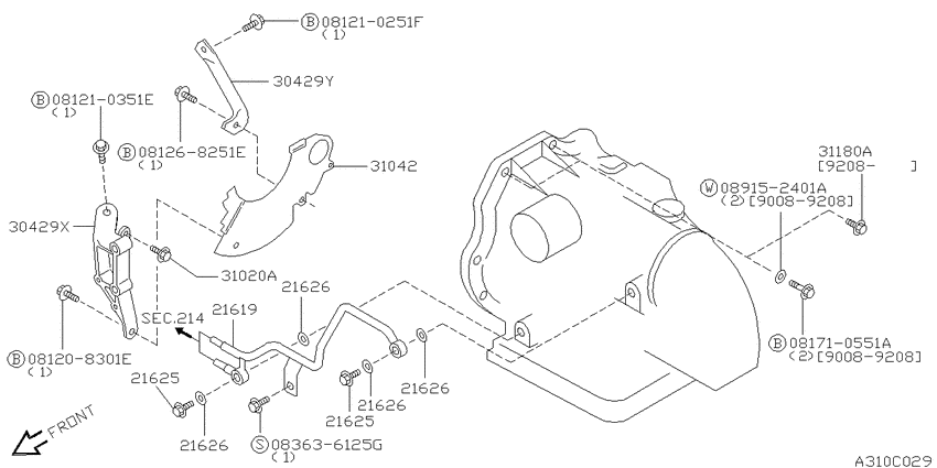 Auto transmission,transaxle & fitting