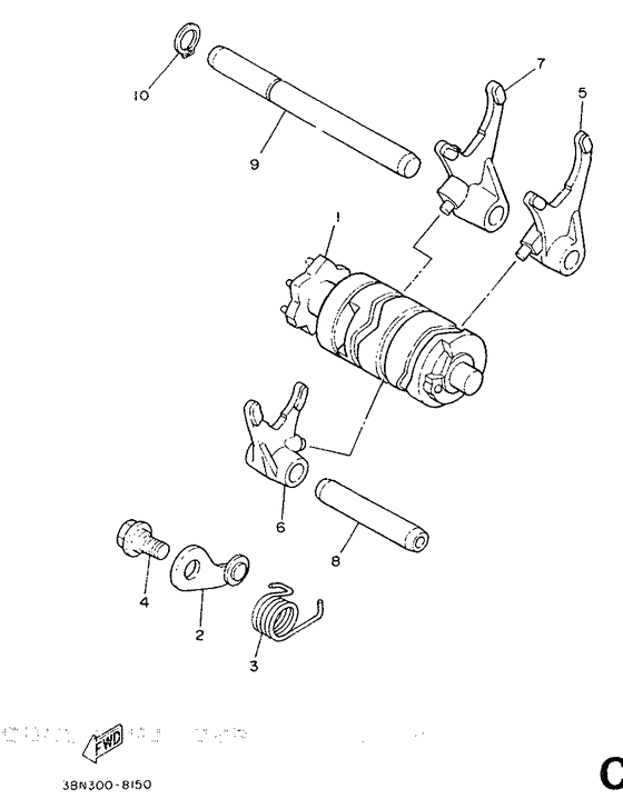 Shift Cam & Fork