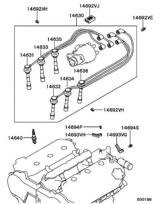 Spark plug,cable & coil