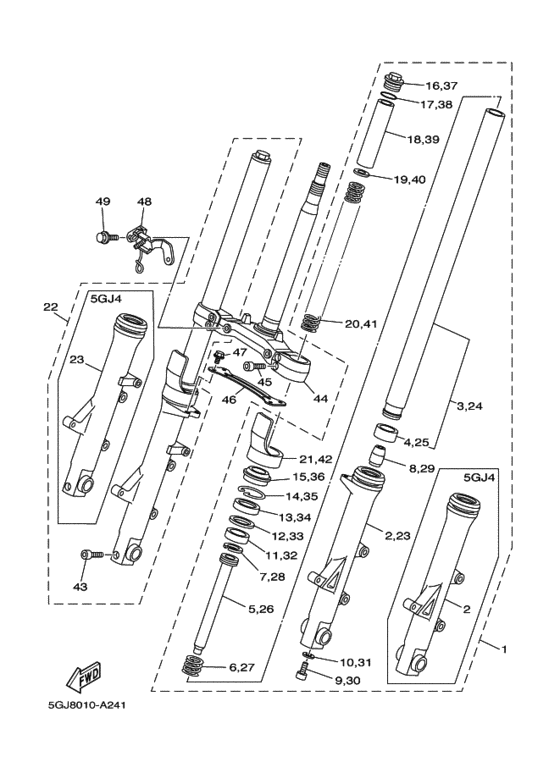 Front fork