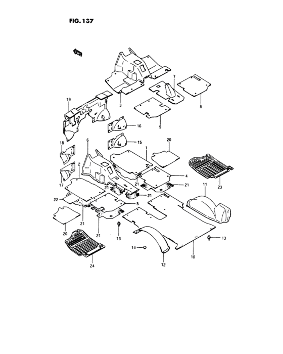 Floor mat and carpet