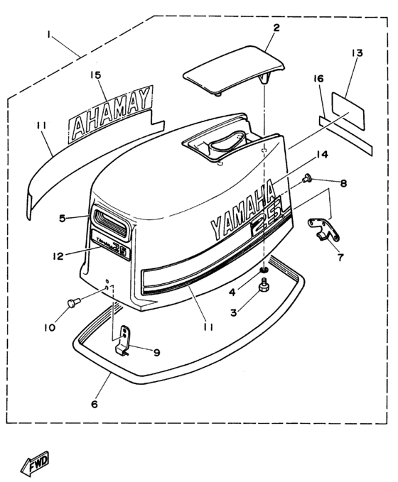 Top cowling