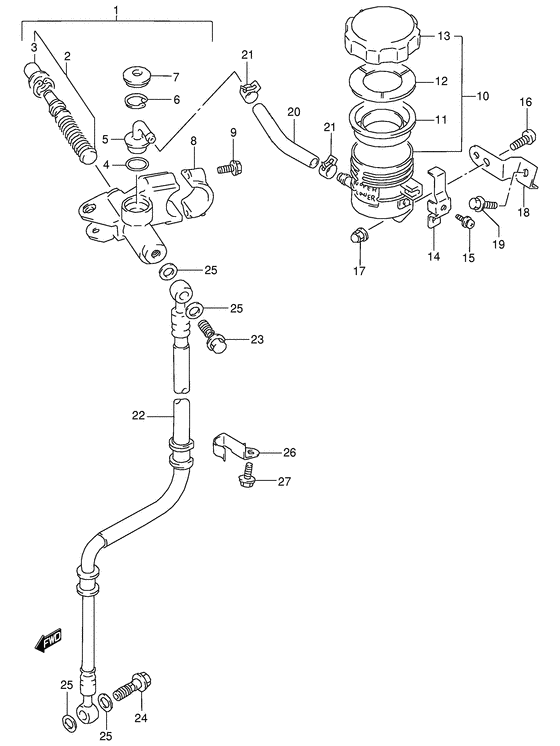 Front Master Cylinder