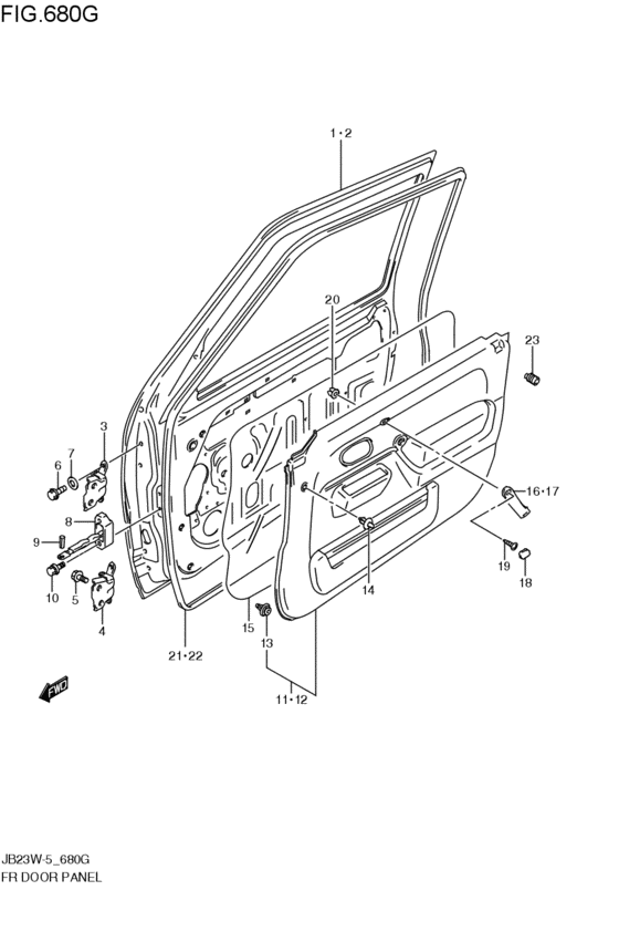 front door panel
