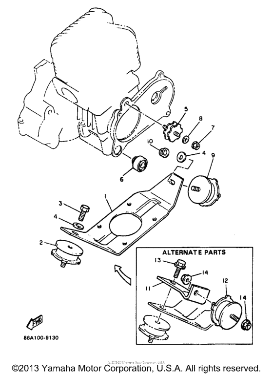 Engine bracket