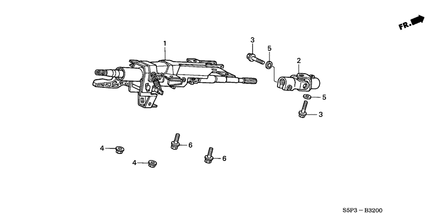 Steering column