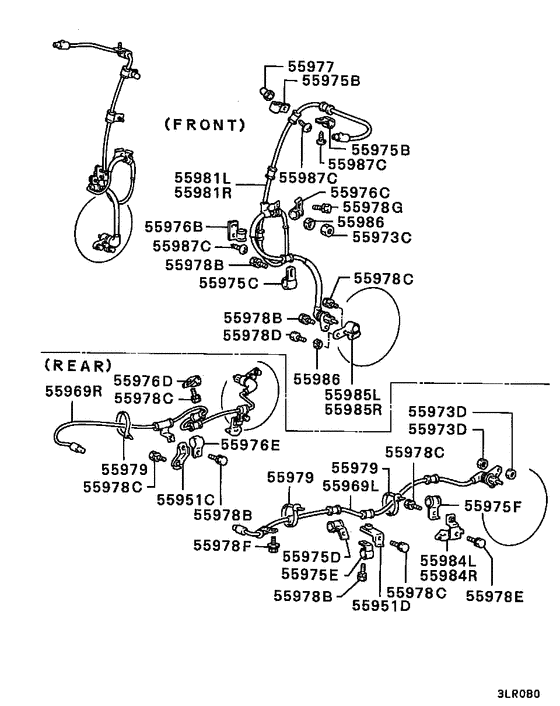 Anti-skid brake sensor