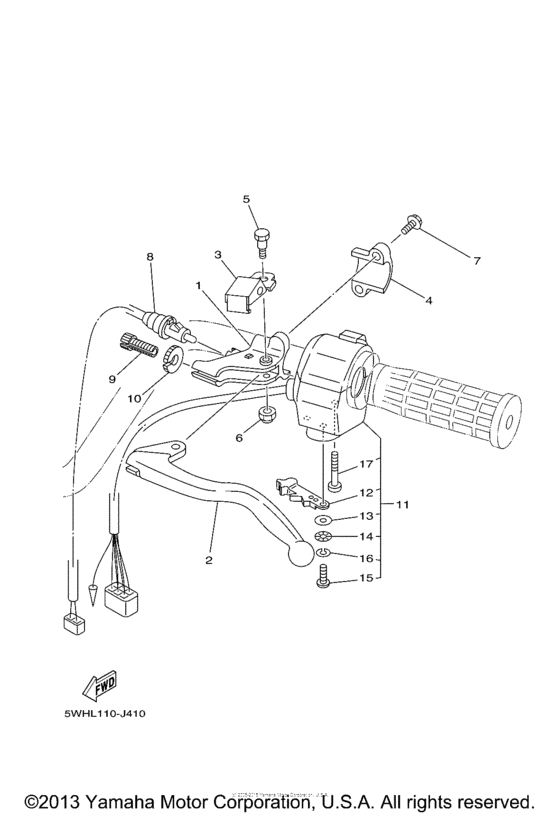 Handle switch & lever