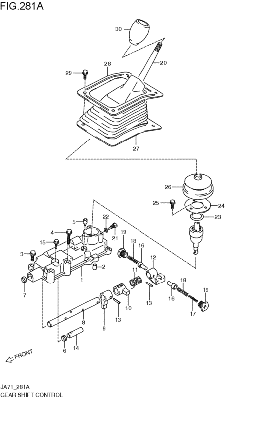 gearlever control