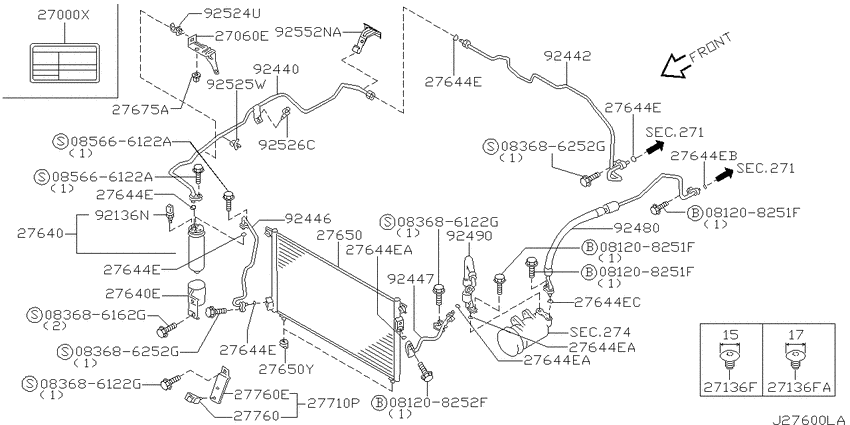 air conditioner (engine room)