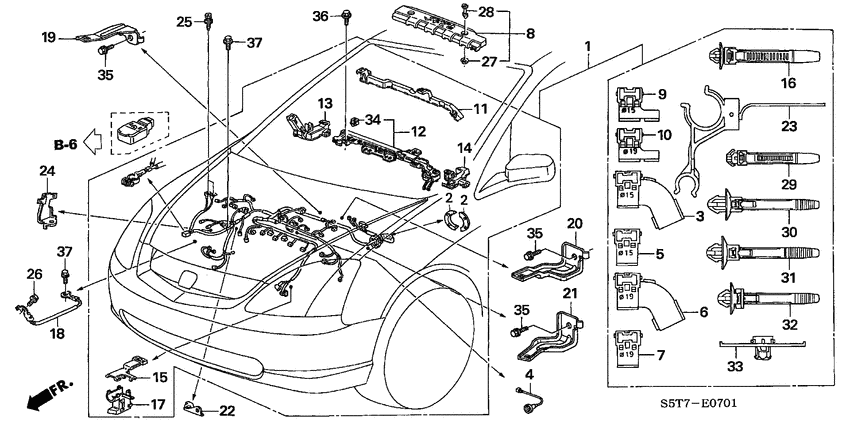 Engine wire harness