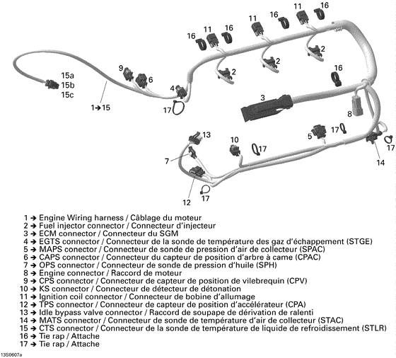 10- engine harness