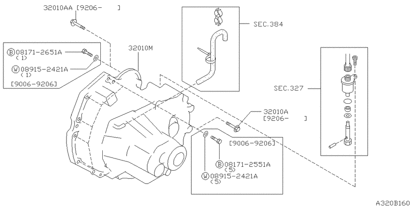 Manual transmission, transaxle & fitting