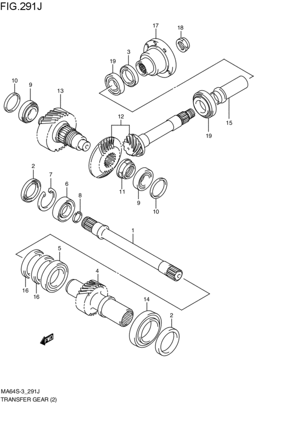 transfer gear