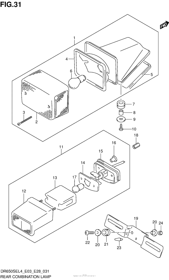 Rear Combination Lamp