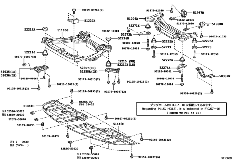 Suspension Crossmember & Under Cover