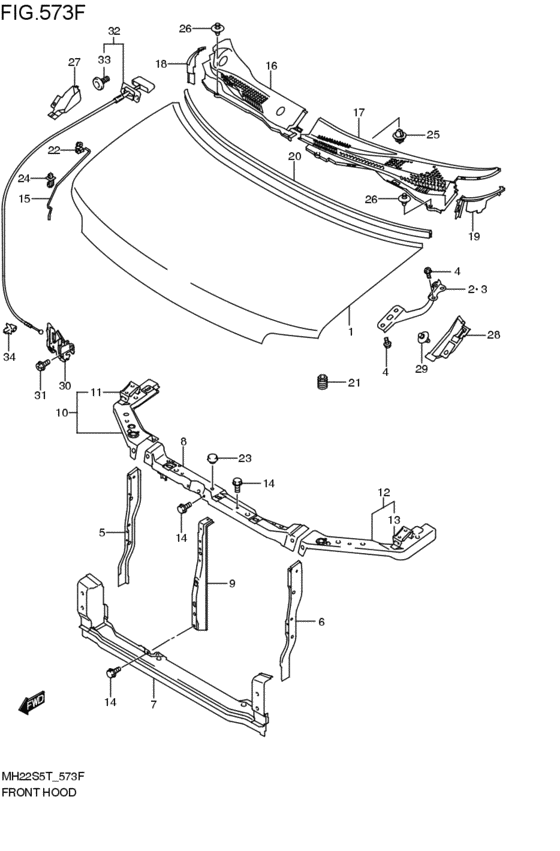 front hood