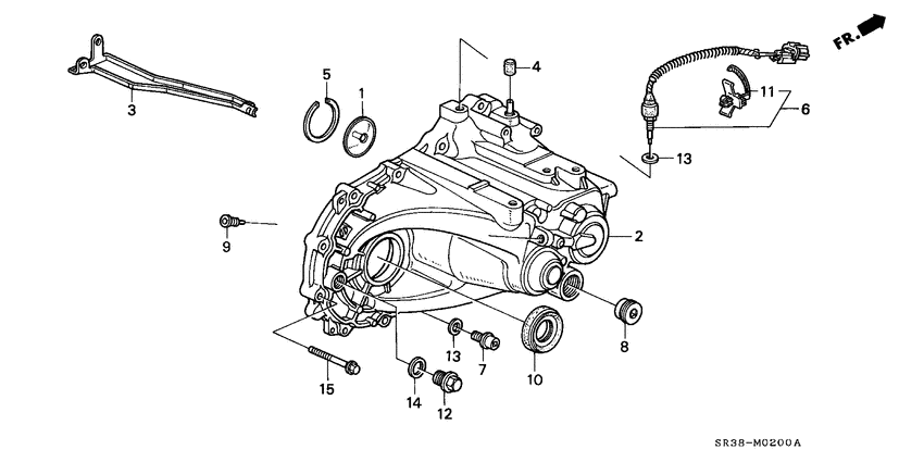Transmission housing