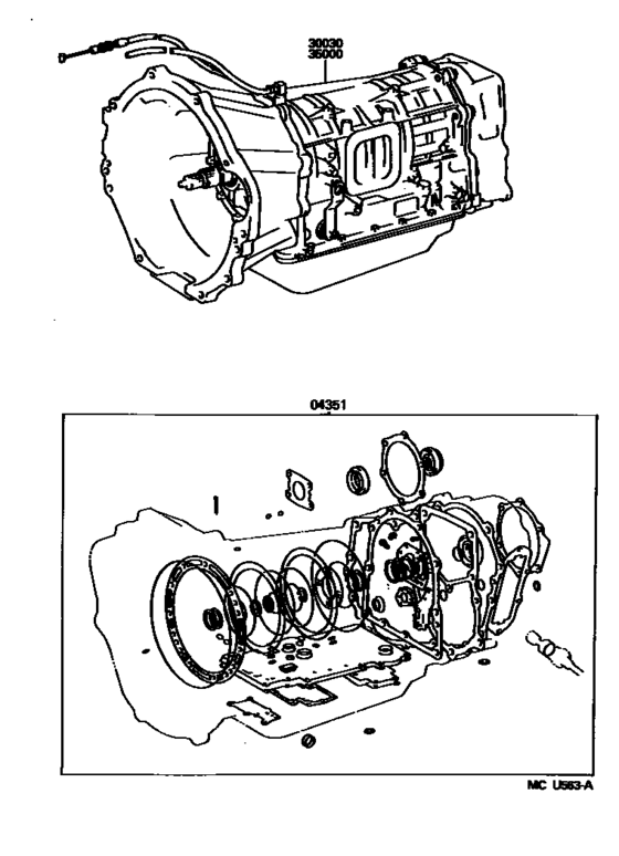 Transaxle Or Transmission Assy & Gasket Kit (Atm)