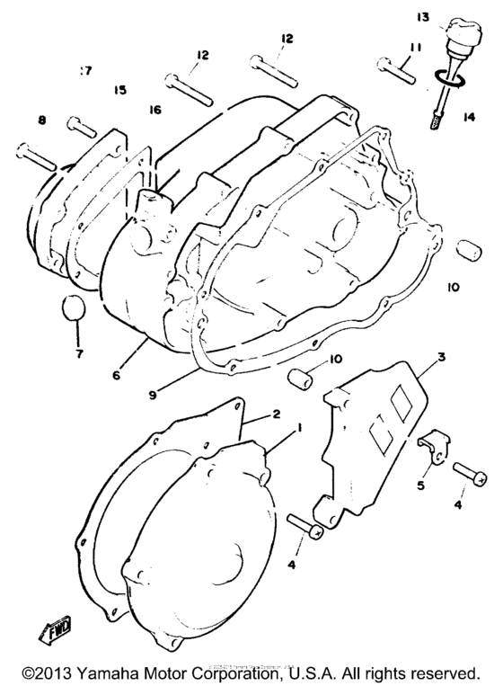 Crankcase cover