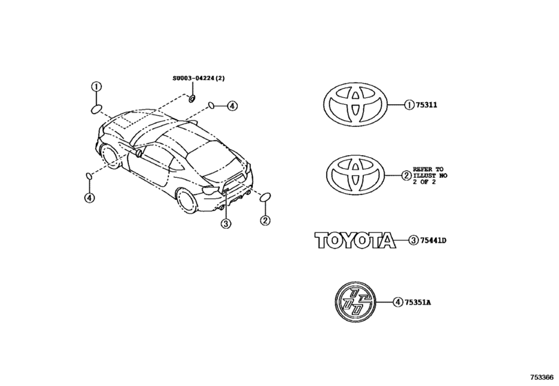 Emblem & Name Plate (Exterior & Interior)