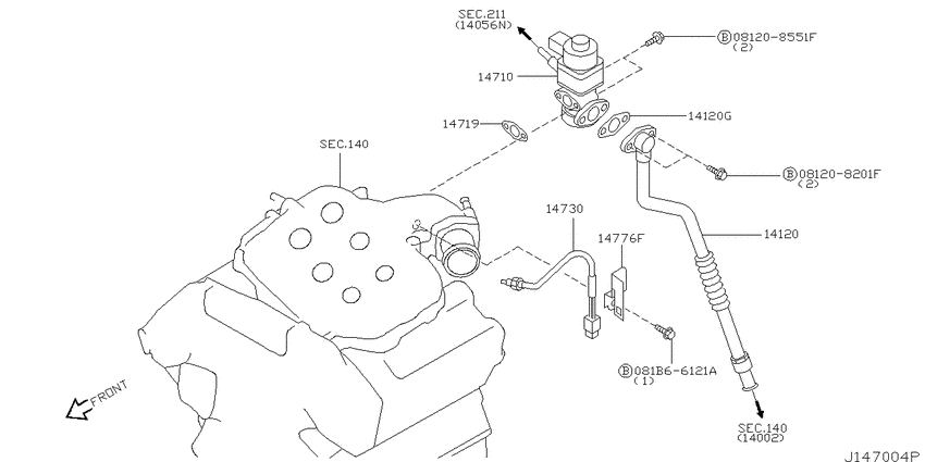 Egr parts