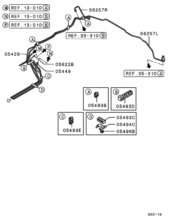 Fuel line & vapor gas control
