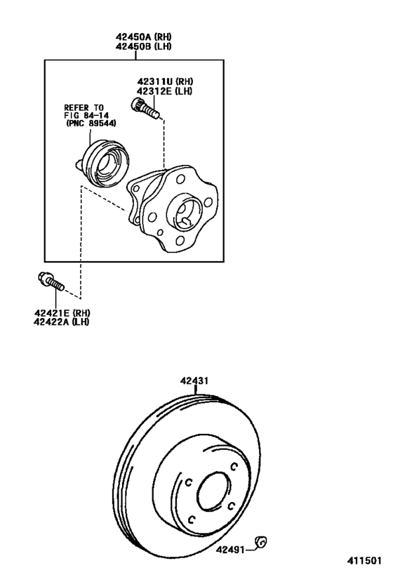 Rear Axle Shaft & Hub