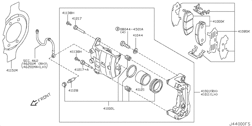 Front brake