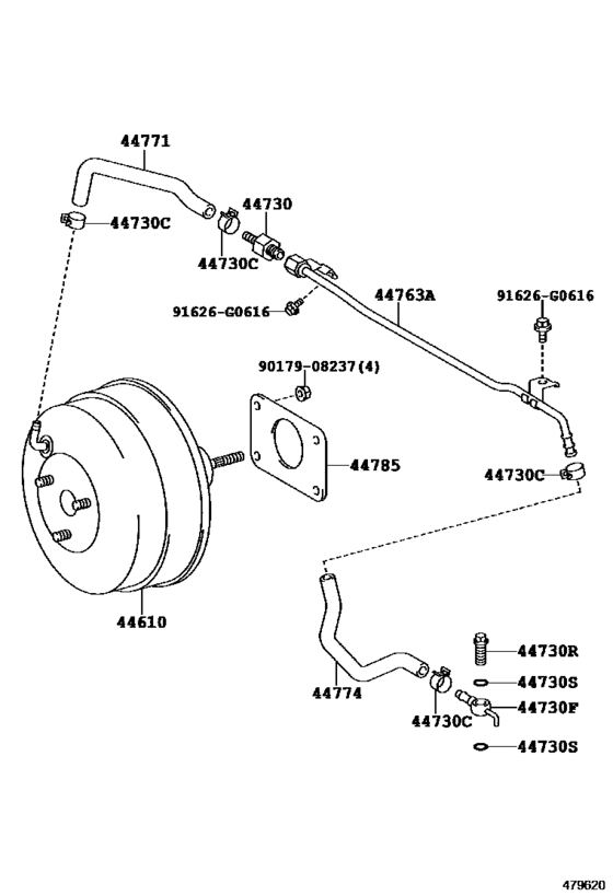 Brake Booster & Vacuum Tube