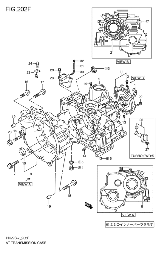 at - transmission case