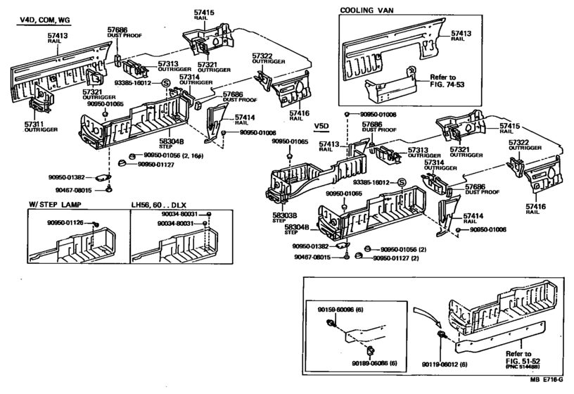 Rear Floor Panel & Rear Floor Member