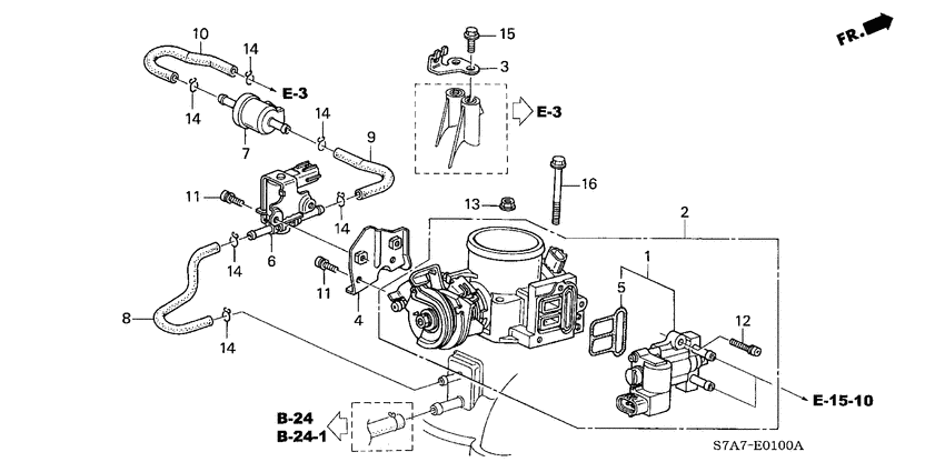 Throttle body