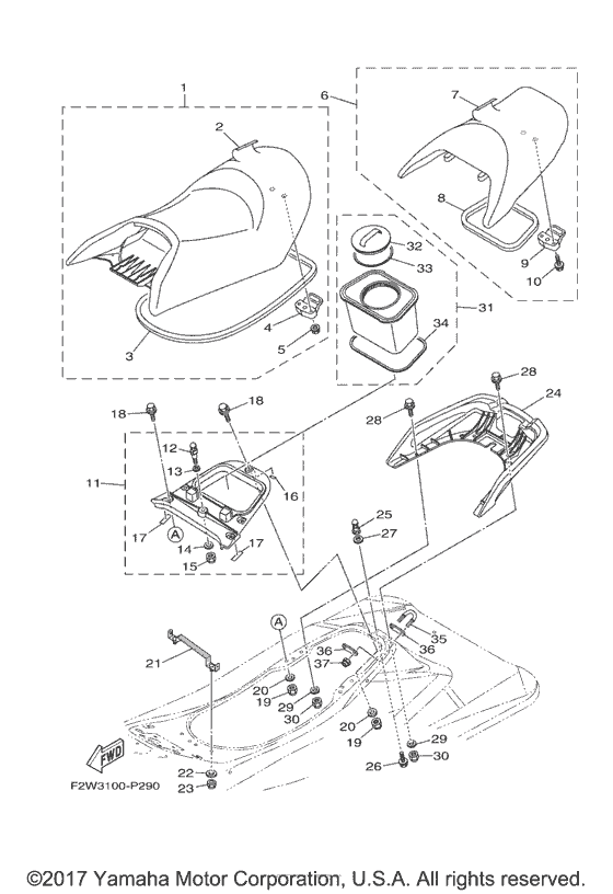 Seat & Under Locker