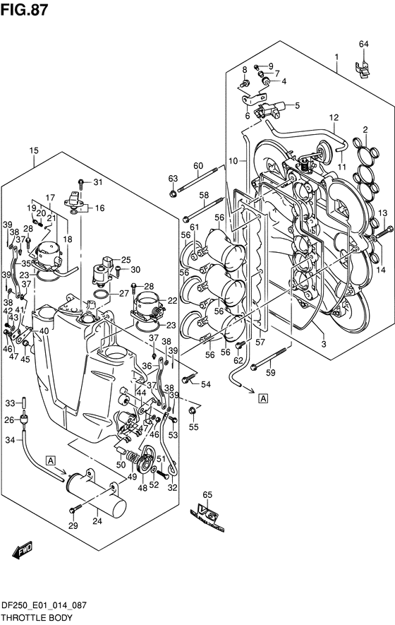 Throttle body
