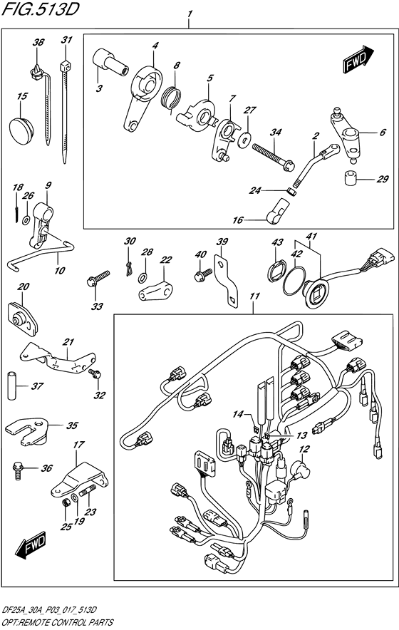 Opt:remote control parts