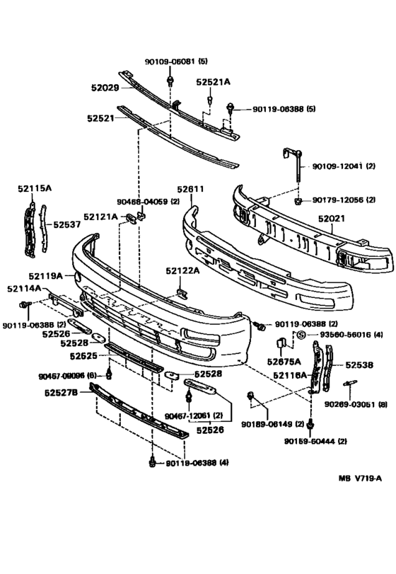 Front Bumper & Bumper Stay
