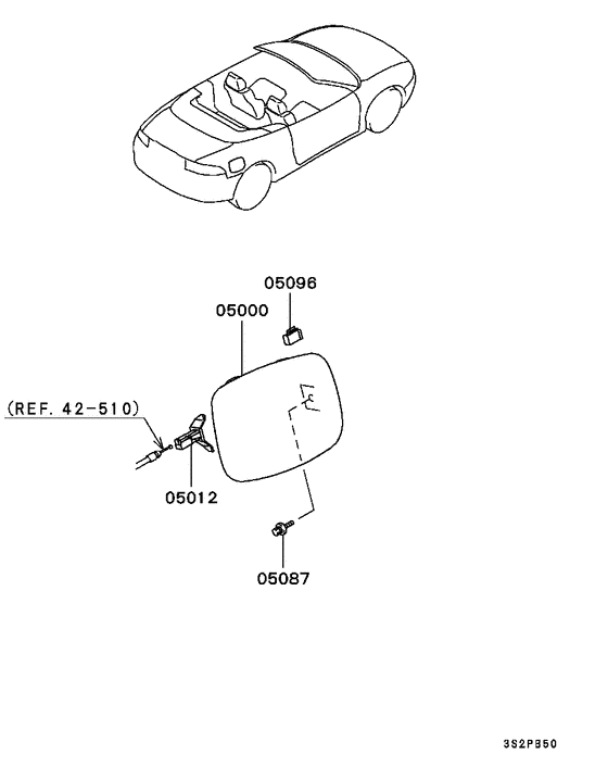 Fuel filler lid & lock