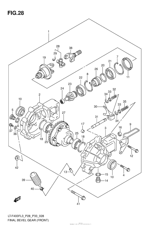 Final Bevel Gear (Front)